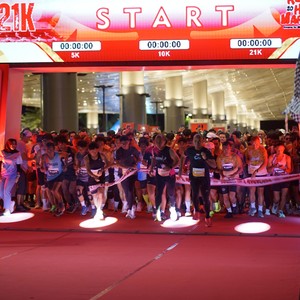 Race photo from KEDIRI HALF MARATHON 2026