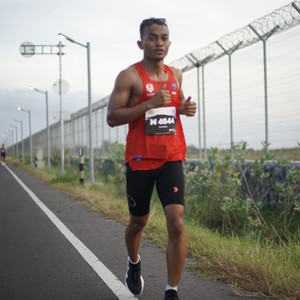 Race photo from KEDIRI HALF MARATHON 2026