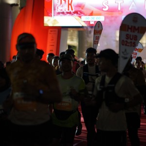 Race photo from KEDIRI HALF MARATHON 2026