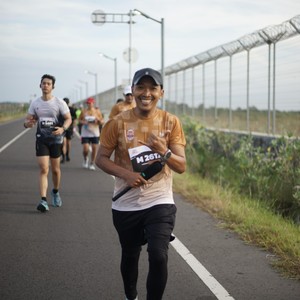 Race photo from KEDIRI HALF MARATHON 2026