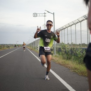 Race photo from KEDIRI HALF MARATHON 2026