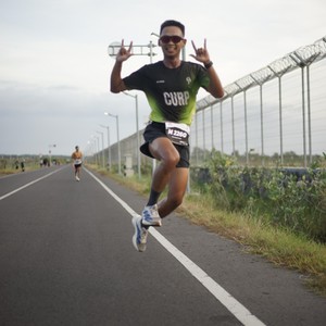 Race photo from KEDIRI HALF MARATHON 2026