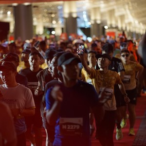 Race photo from KEDIRI HALF MARATHON 2026