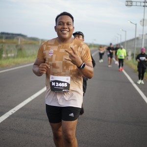 Race photo from KEDIRI HALF MARATHON 2026