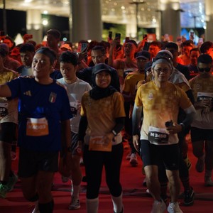 Race photo from KEDIRI HALF MARATHON 2026