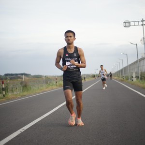 Race photo from KEDIRI HALF MARATHON 2026