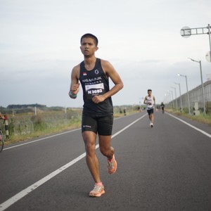 Race photo from KEDIRI HALF MARATHON 2026