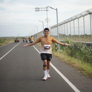 Race photo from KEDIRI HALF MARATHON 2026