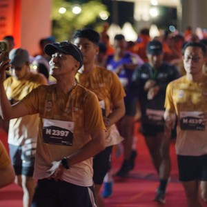 Race photo from KEDIRI HALF MARATHON 2026