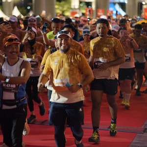 Race photo from KEDIRI HALF MARATHON 2026