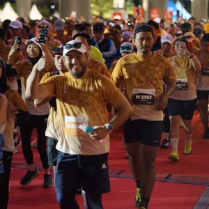 Race photo from KEDIRI HALF MARATHON 2026