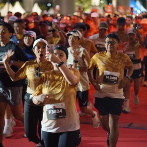 Race photo from KEDIRI HALF MARATHON 2026