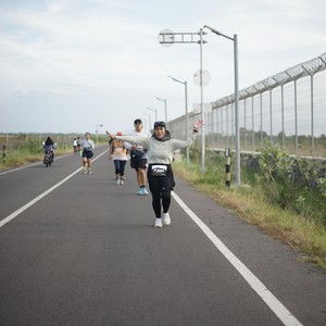 Race photo from KEDIRI HALF MARATHON 2026