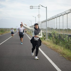 Race photo from KEDIRI HALF MARATHON 2026