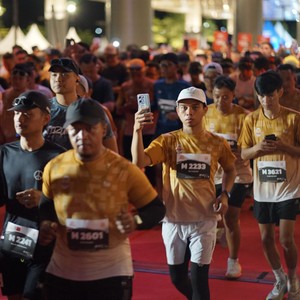 Race photo from KEDIRI HALF MARATHON 2026