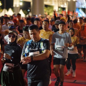 Race photo from KEDIRI HALF MARATHON 2026