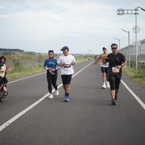 Race photo from KEDIRI HALF MARATHON 2026