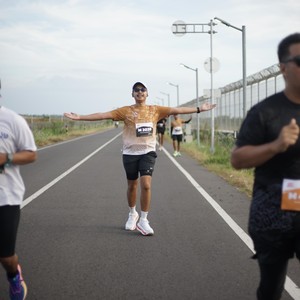 Race photo from KEDIRI HALF MARATHON 2026