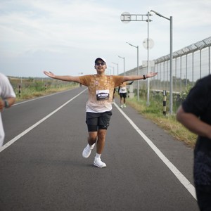 Race photo from KEDIRI HALF MARATHON 2026