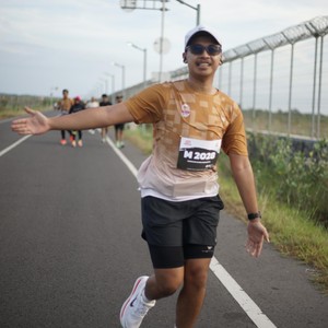 Race photo from KEDIRI HALF MARATHON 2026