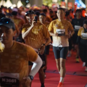 Race photo from KEDIRI HALF MARATHON 2026