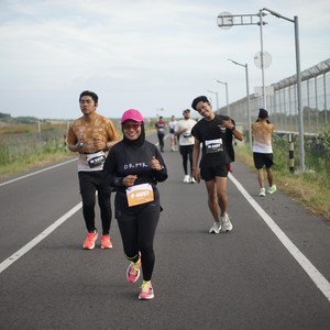 Race photo from KEDIRI HALF MARATHON 2026