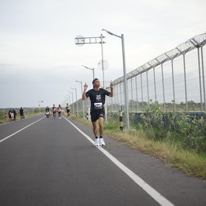 Race photo from KEDIRI HALF MARATHON 2026