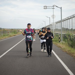 Race photo from KEDIRI HALF MARATHON 2026