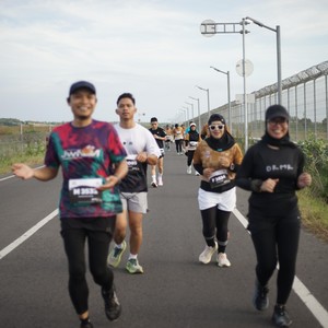 Race photo from KEDIRI HALF MARATHON 2026