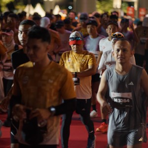 Race photo from KEDIRI HALF MARATHON 2026