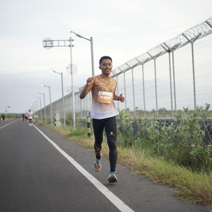 Race photo from KEDIRI HALF MARATHON 2026