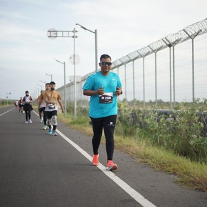 Race photo from KEDIRI HALF MARATHON 2026