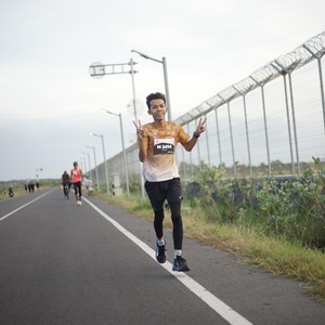Race photo from KEDIRI HALF MARATHON 2026