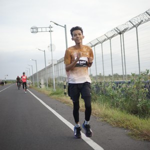 Race photo from KEDIRI HALF MARATHON 2026