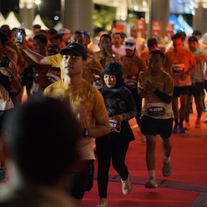 Race photo from KEDIRI HALF MARATHON 2026