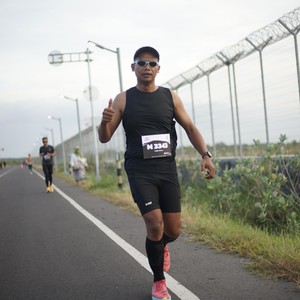 Race photo from KEDIRI HALF MARATHON 2026