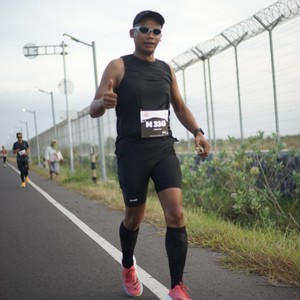 Race photo from KEDIRI HALF MARATHON 2026
