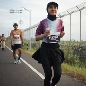 Race photo from KEDIRI HALF MARATHON 2026