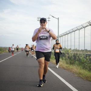 Race photo from KEDIRI HALF MARATHON 2026