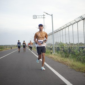 Race photo from KEDIRI HALF MARATHON 2026