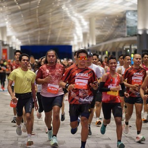 Race photo from KEDIRI HALF MARATHON 2026