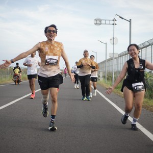 Race photo from KEDIRI HALF MARATHON 2026