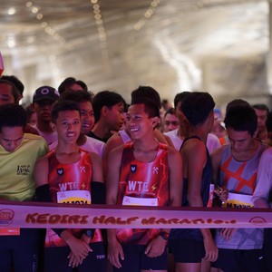 Race photo from KEDIRI HALF MARATHON 2026