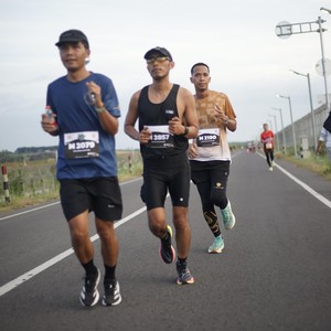 Race photo from KEDIRI HALF MARATHON 2026