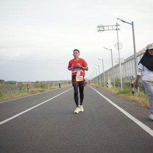 Race photo from KEDIRI HALF MARATHON 2026