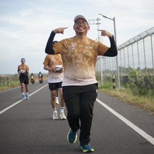 Race photo from KEDIRI HALF MARATHON 2026
