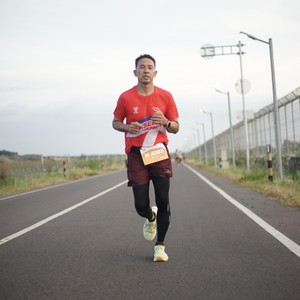 Race photo from KEDIRI HALF MARATHON 2026