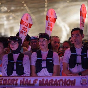 Race photo from KEDIRI HALF MARATHON 2026