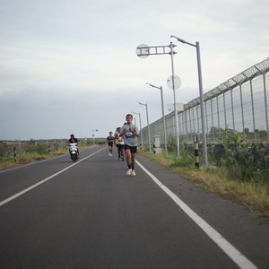 Race photo from KEDIRI HALF MARATHON 2026