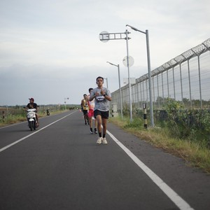 Race photo from KEDIRI HALF MARATHON 2026